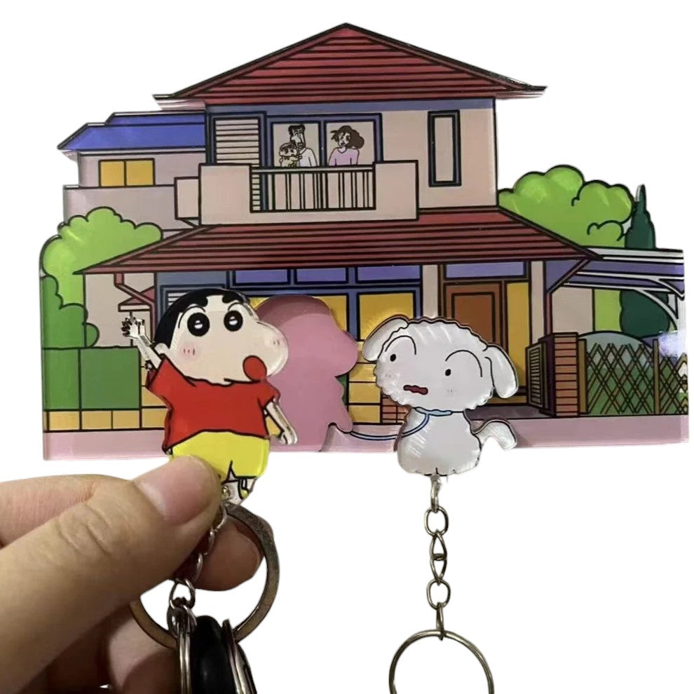 Shin-chan et Shiro