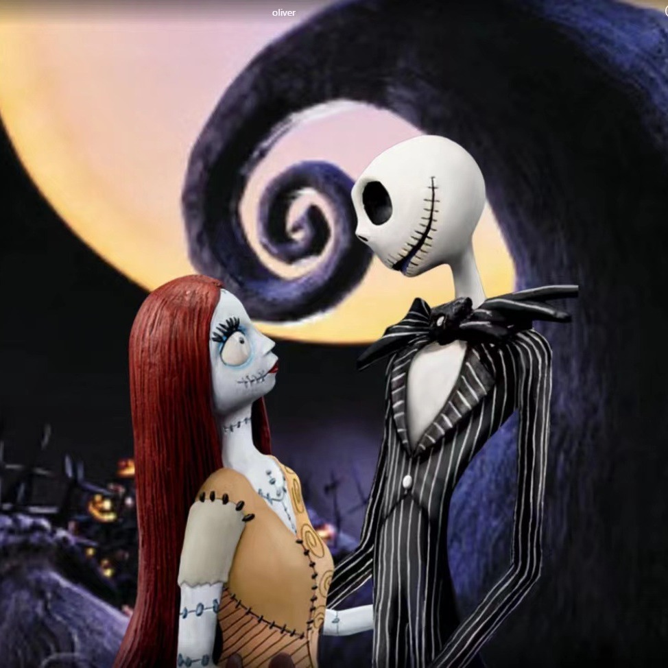 Jack Skellington and Sally